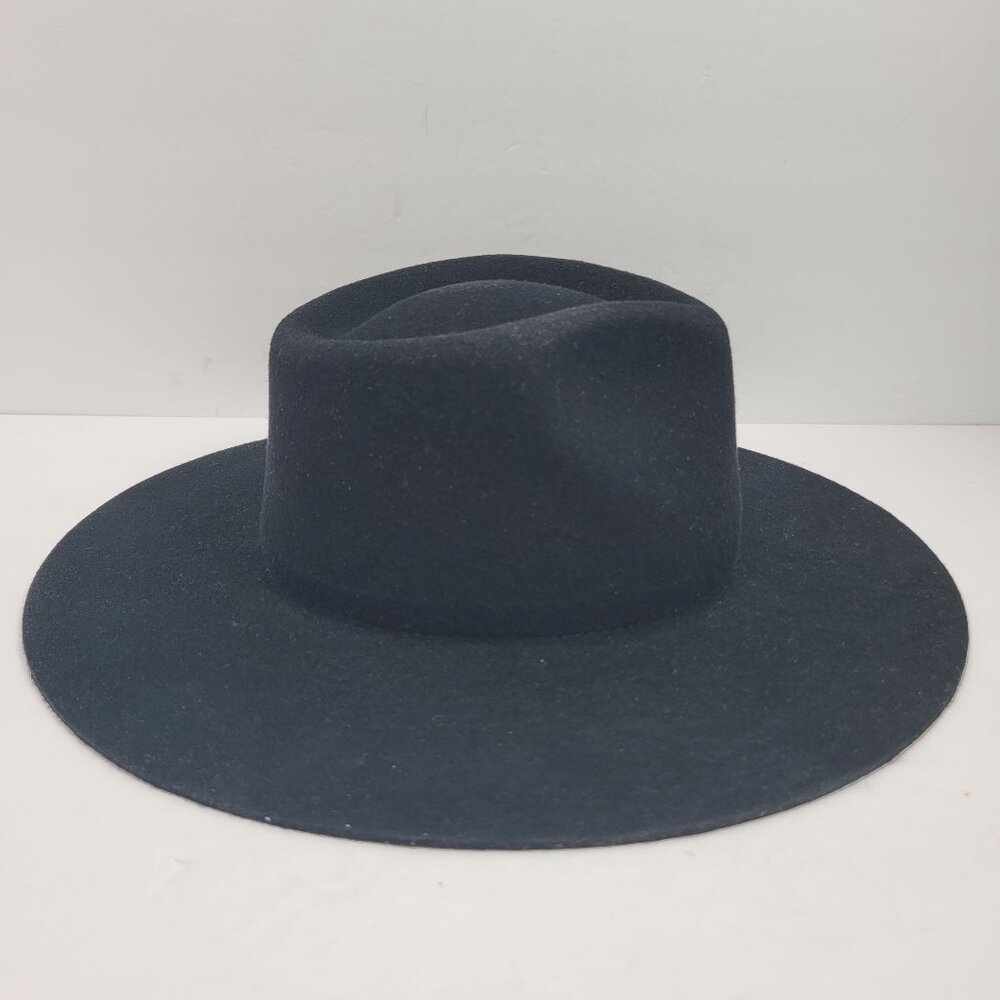 Patina Women's Black Wool Felt Handcrafted Hat Size Small - Picture 6 of 10
